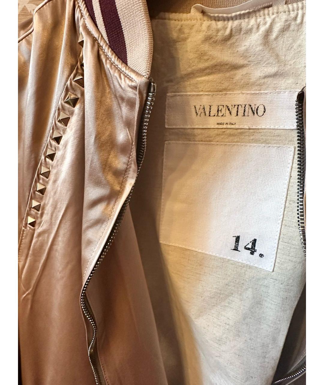 VALENTINO Розовая вискозная куртка, фото 4