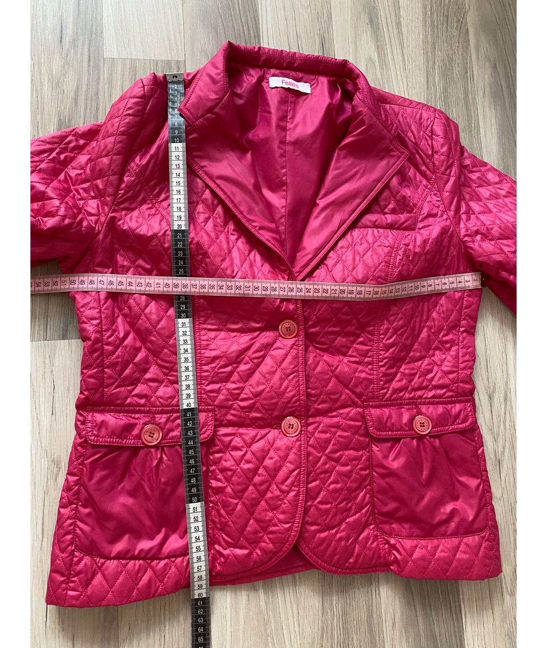 BLUGIRL Розовая полиэстеровая куртка, фото 7