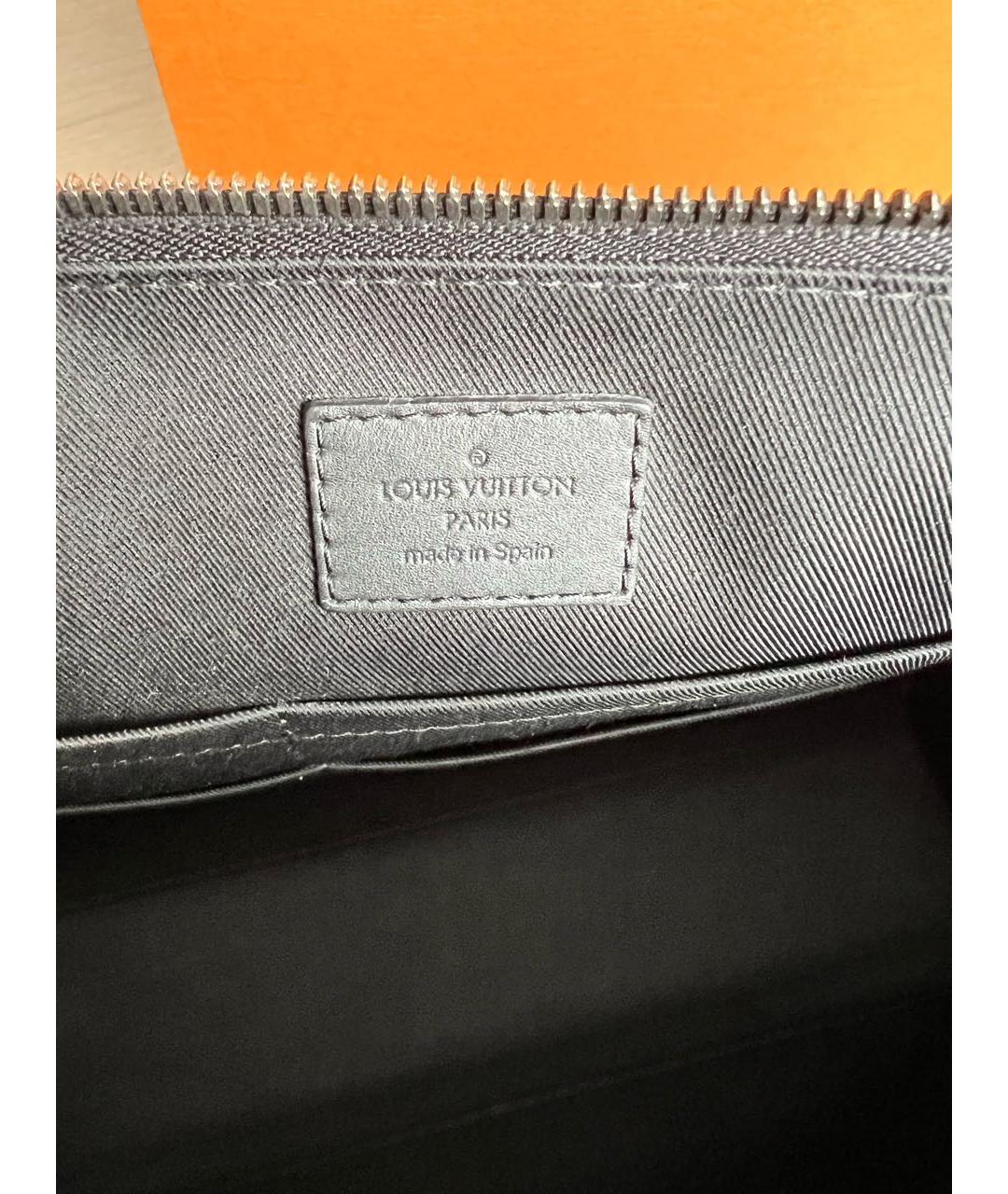 LOUIS VUITTON Черный портфель, фото 5