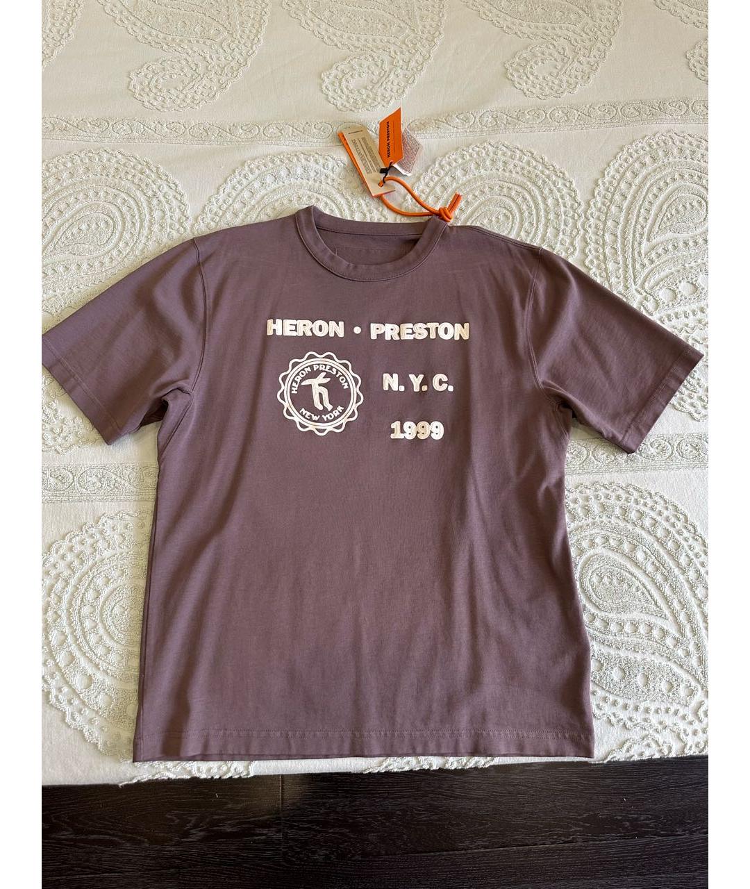 HERON PRESTON Хлопковая футболка, фото 6