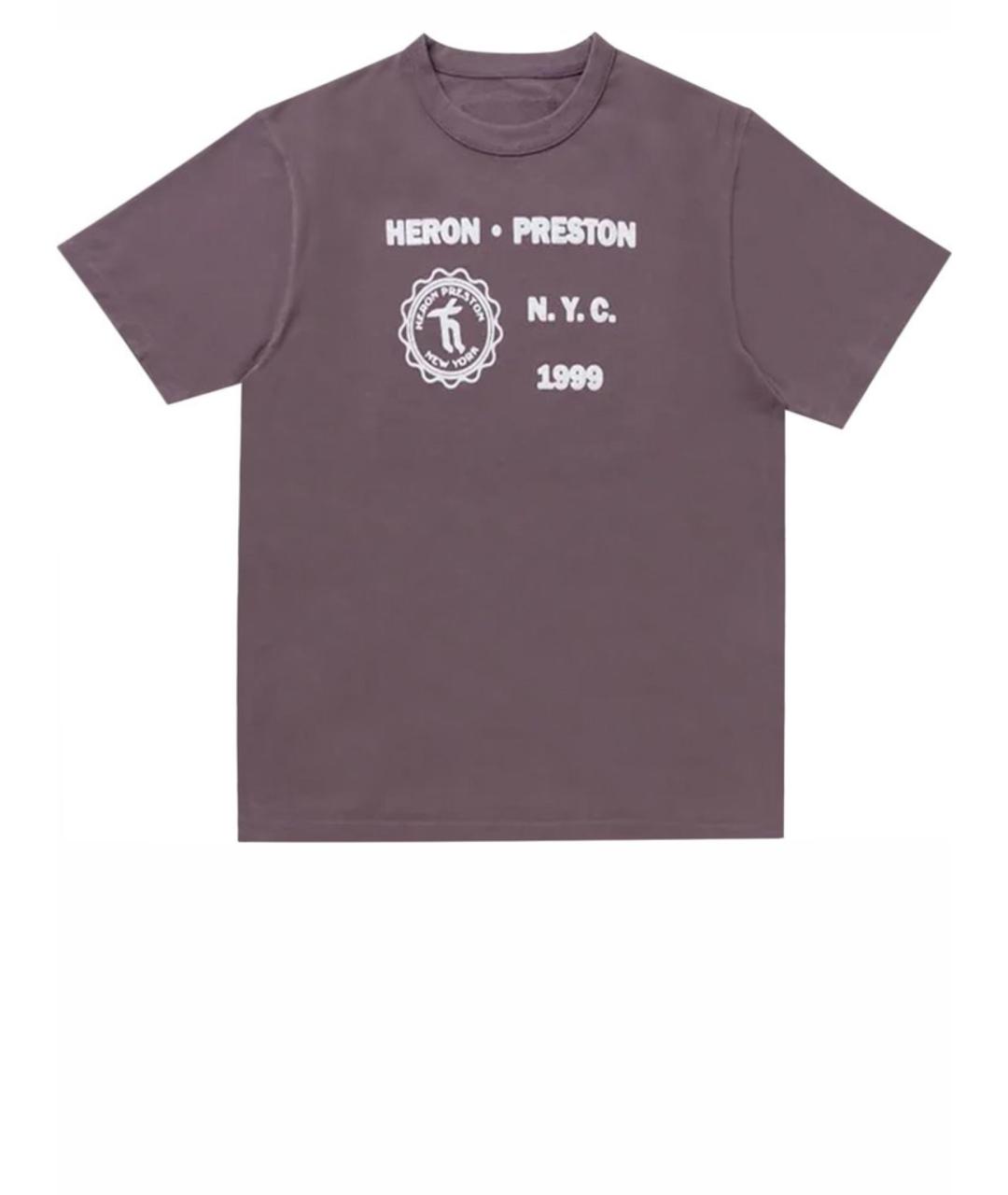 HERON PRESTON Хлопковая футболка, фото 1