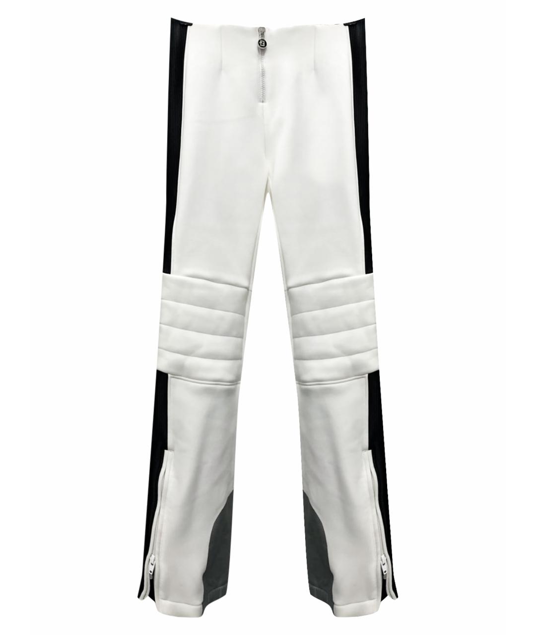 FENDI Белые спортивные брюки и шорты, фото 1