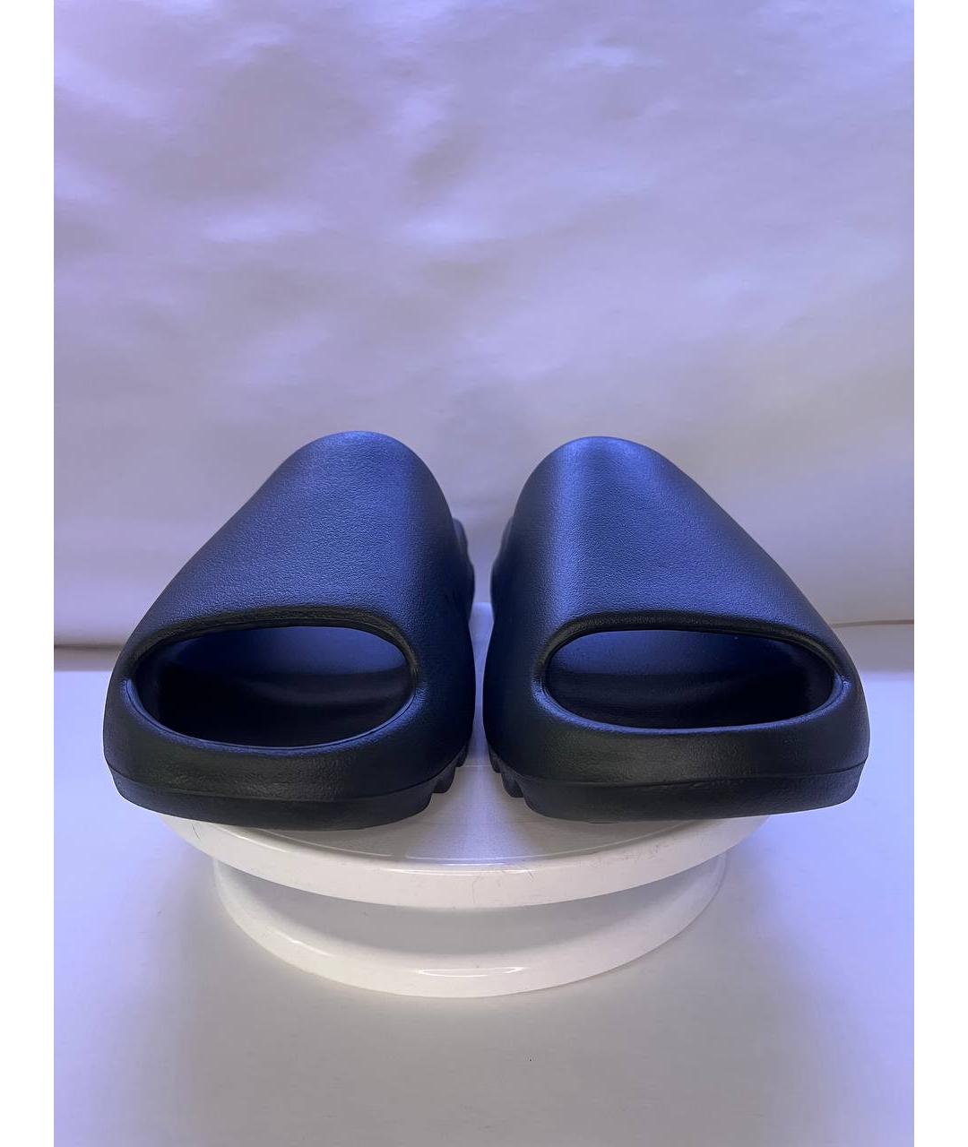 ADIDAS YEEZY Черные шлепанцы, фото 2