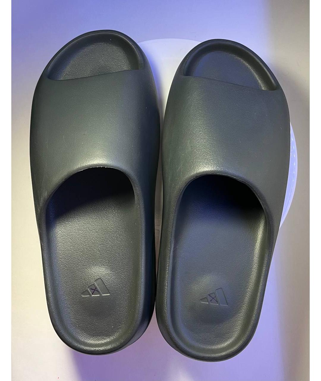 real yeezys slides