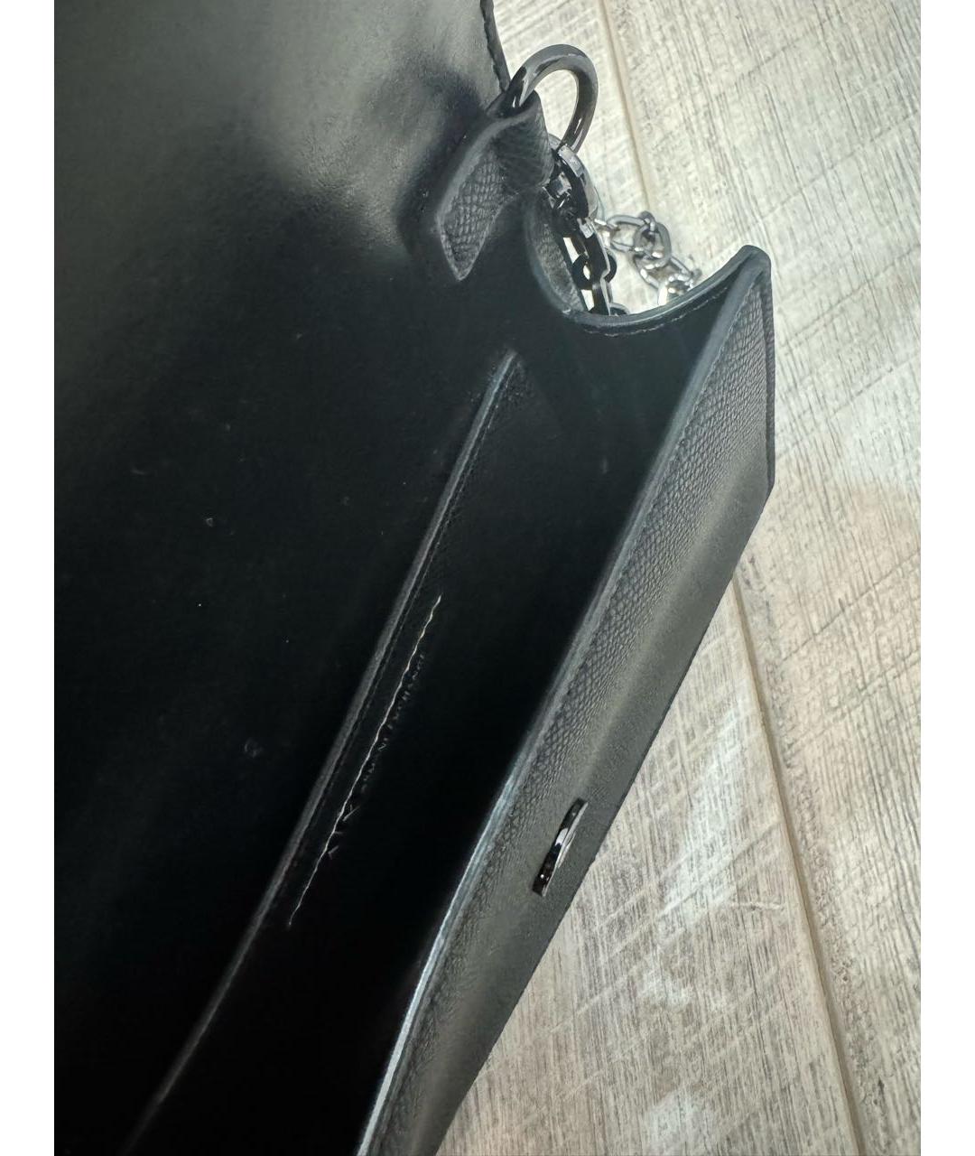 ARMANI EXCHANGE Черная сумка через плечо из искусственной кожи, фото 4