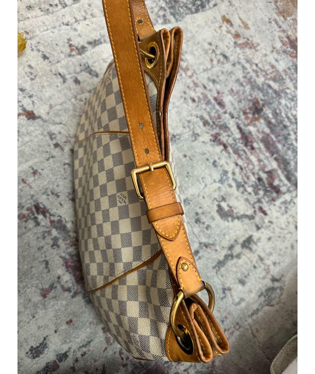 LOUIS VUITTON Белая сумка тоут, фото 5