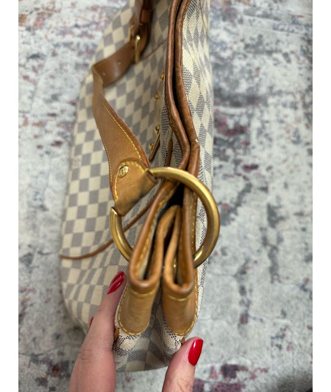 LOUIS VUITTON Белая сумка тоут, фото 7