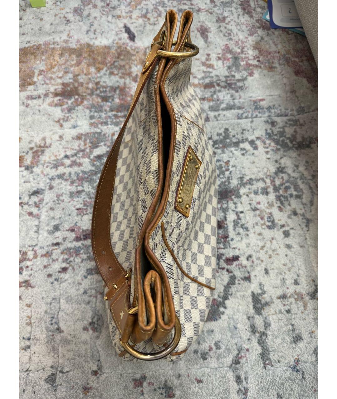 LOUIS VUITTON Белая сумка тоут, фото 2