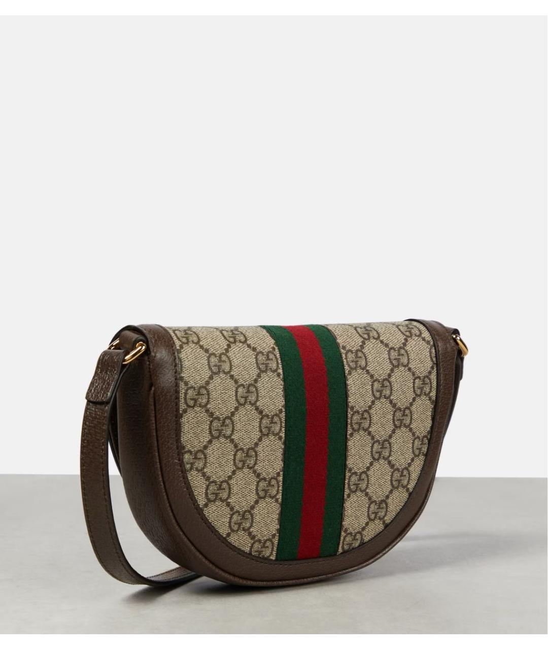 GUCCI Кожаная сумка через плечо, фото 2