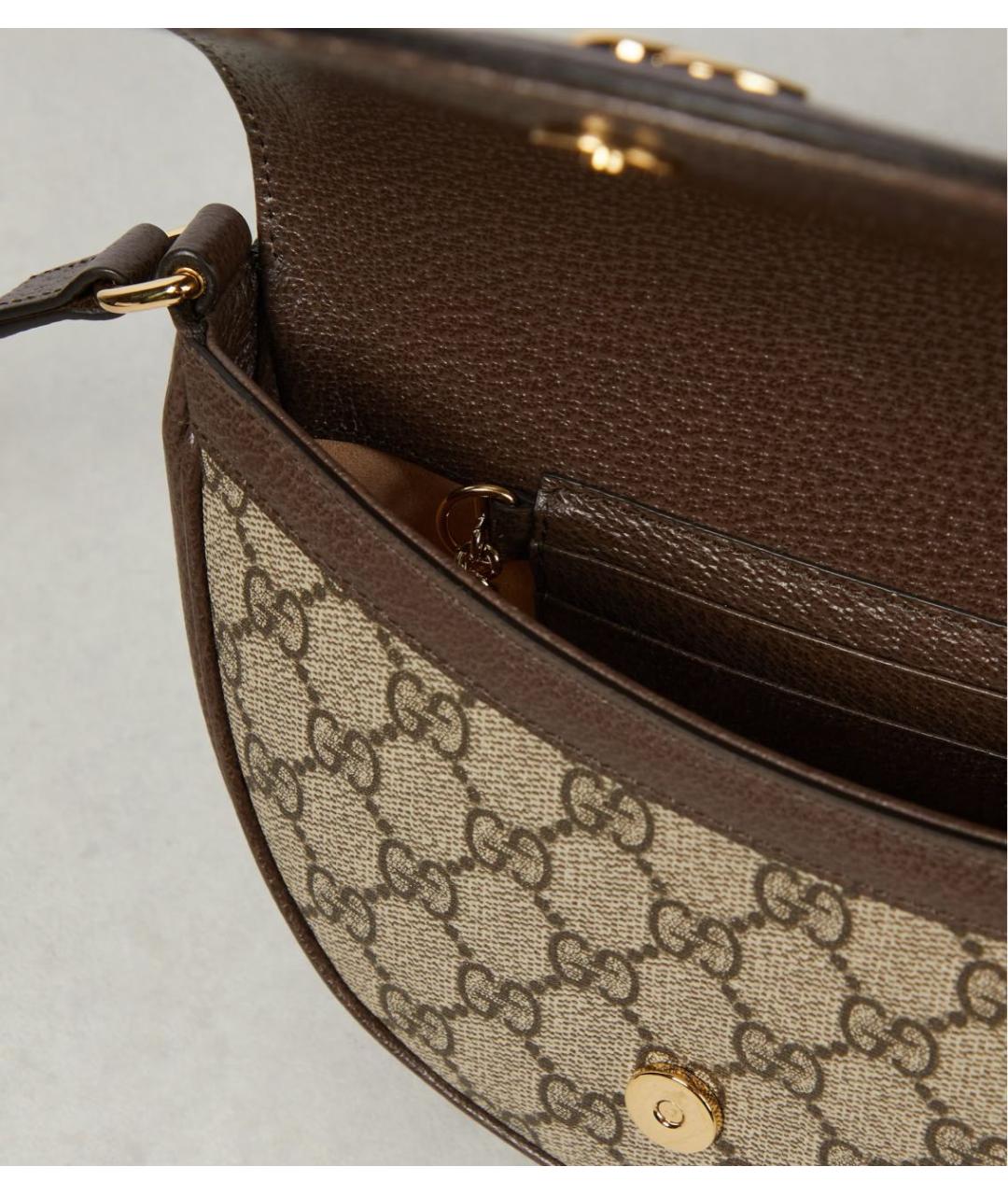 GUCCI Кожаная сумка через плечо, фото 3
