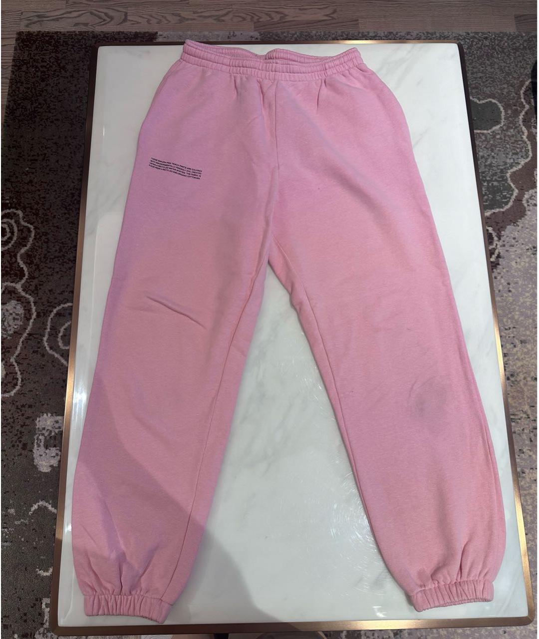 THE PANGAIA Розовые хлопковые спортивные брюки и шорты, фото 5