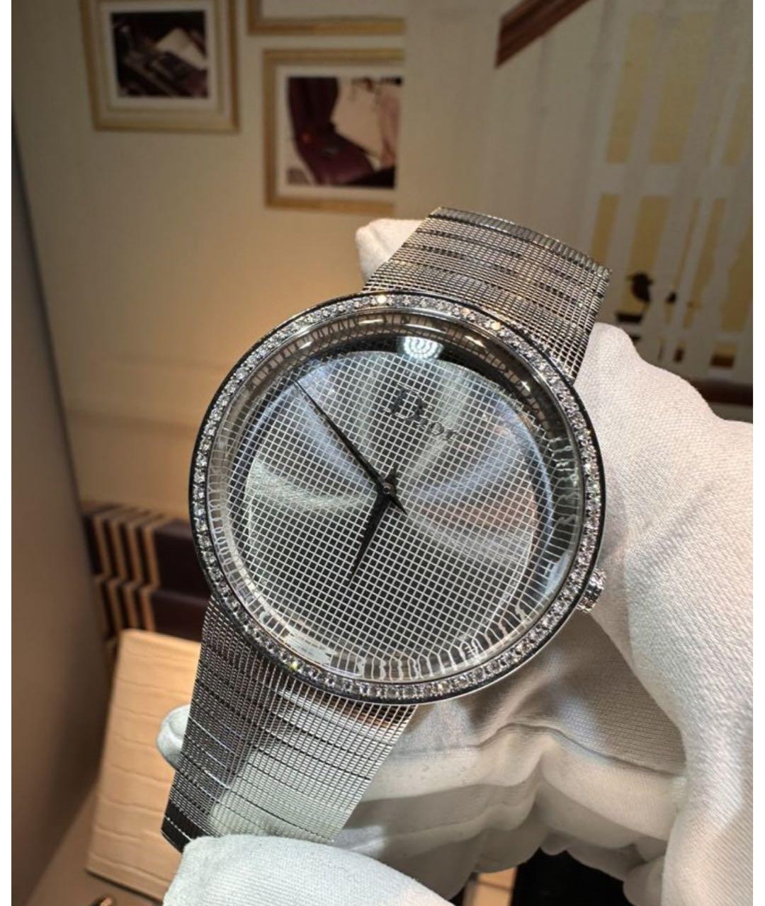 CHRISTIAN DIOR PRE-OWNED Серебряные часы, фото 8