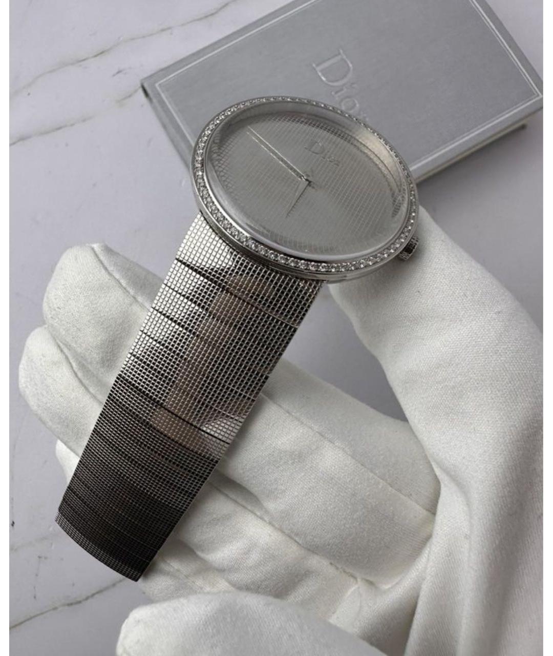 CHRISTIAN DIOR PRE-OWNED Серебряные часы, фото 2