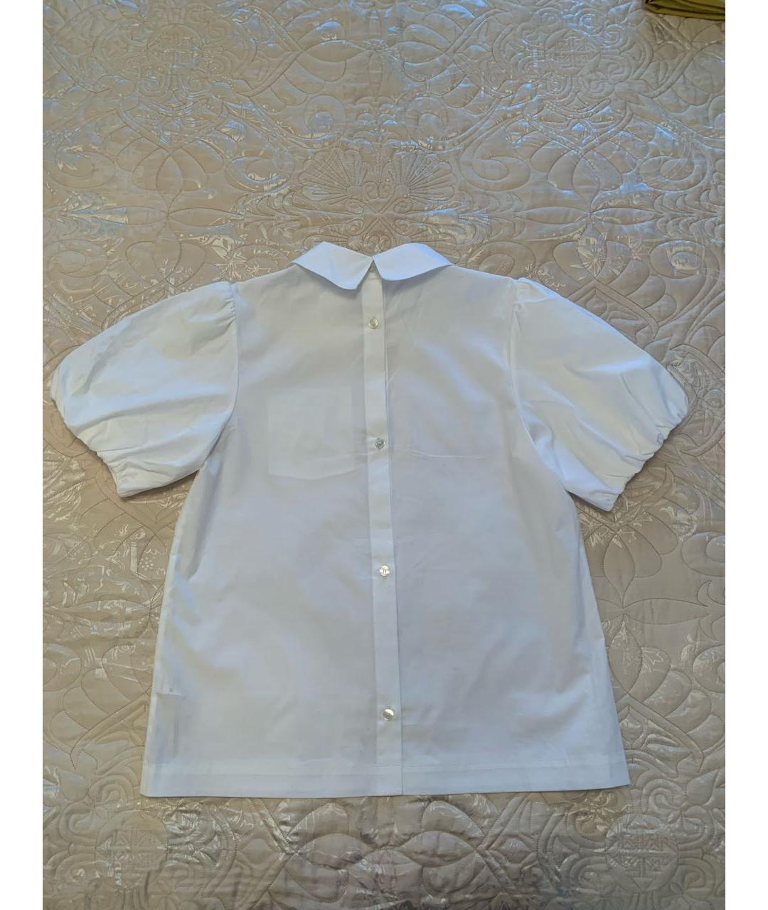 BURBERRY Белая хлопковая рубашка/блузка, фото 6