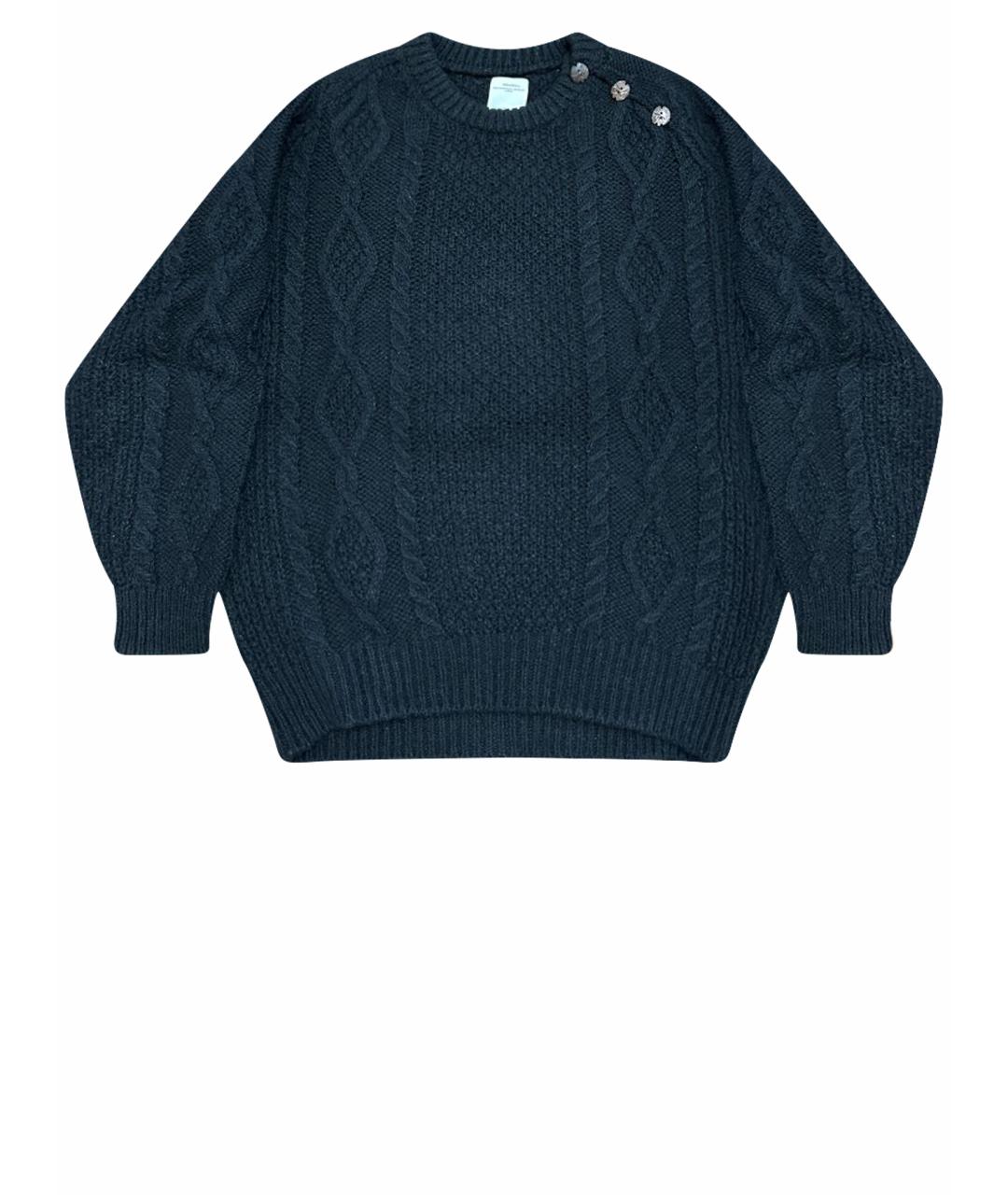 VISVIM Черный шерстяной джемпер / свитер, фото 1