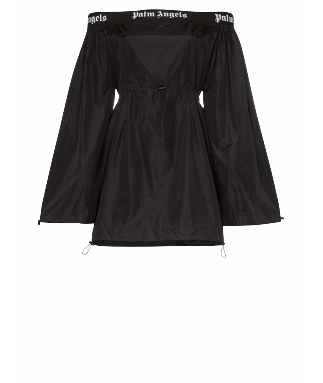PALM ANGELS Черное полиамидовое повседневное платье, фото 1