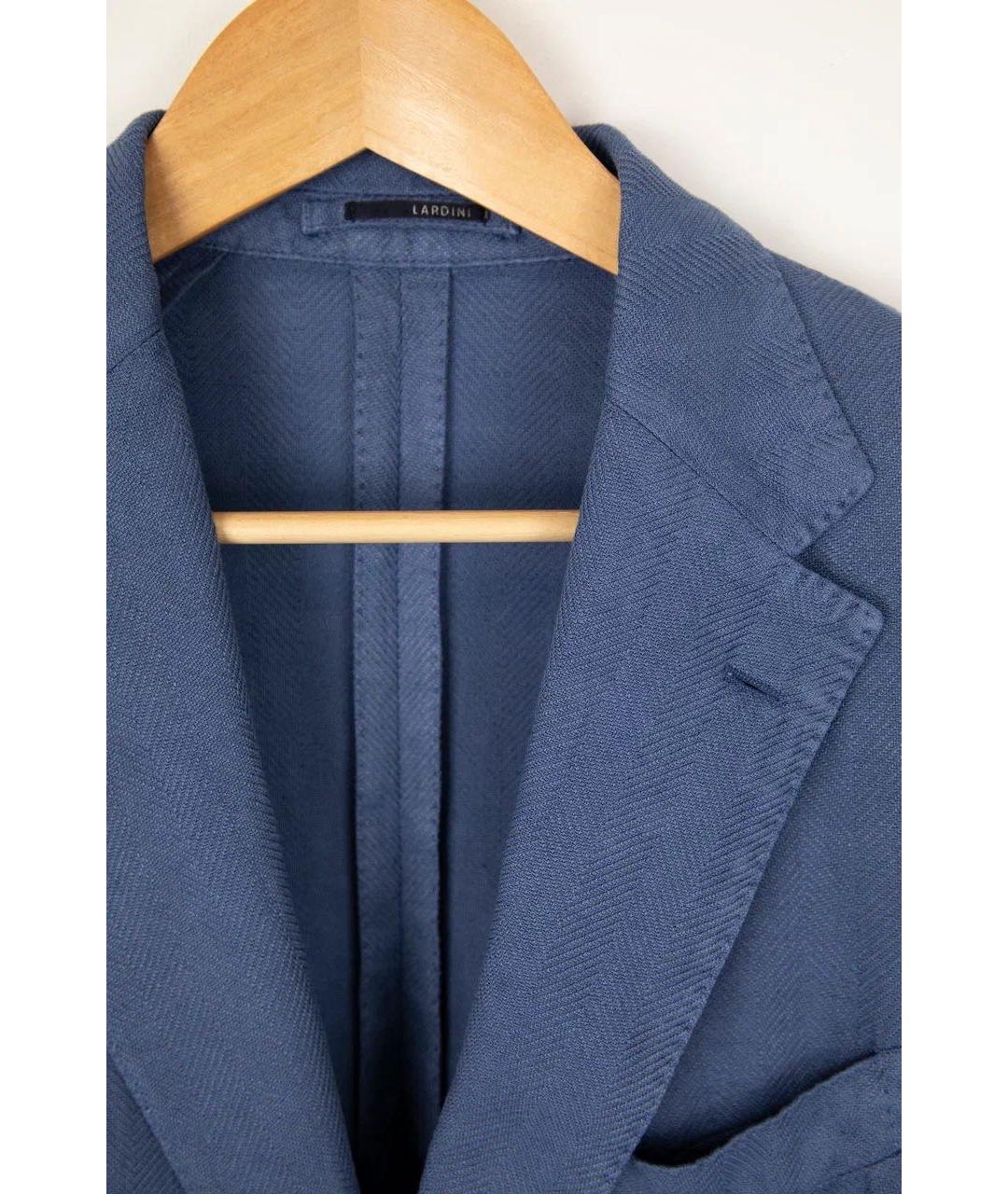 LARDINI Синий кружевной пиджак, фото 6