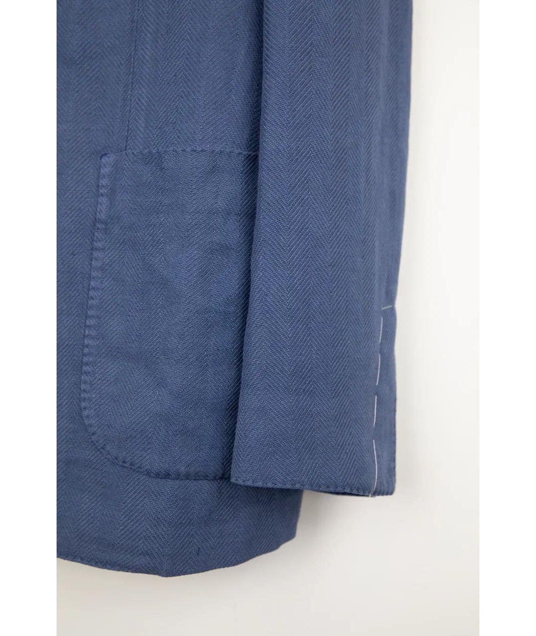 LARDINI Синий кружевной пиджак, фото 7