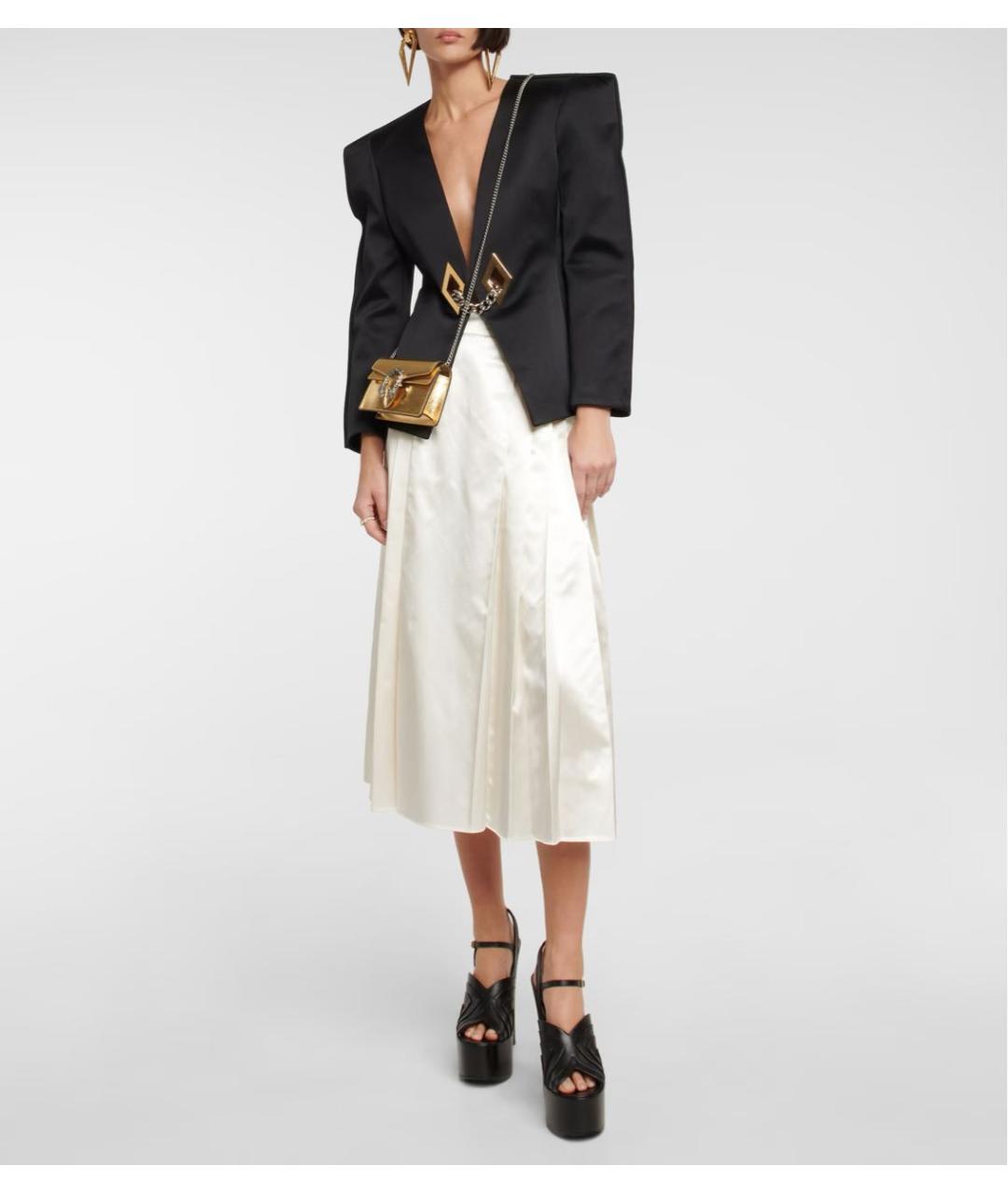 GUCCI Золотая кожаная сумка через плечо, фото 6