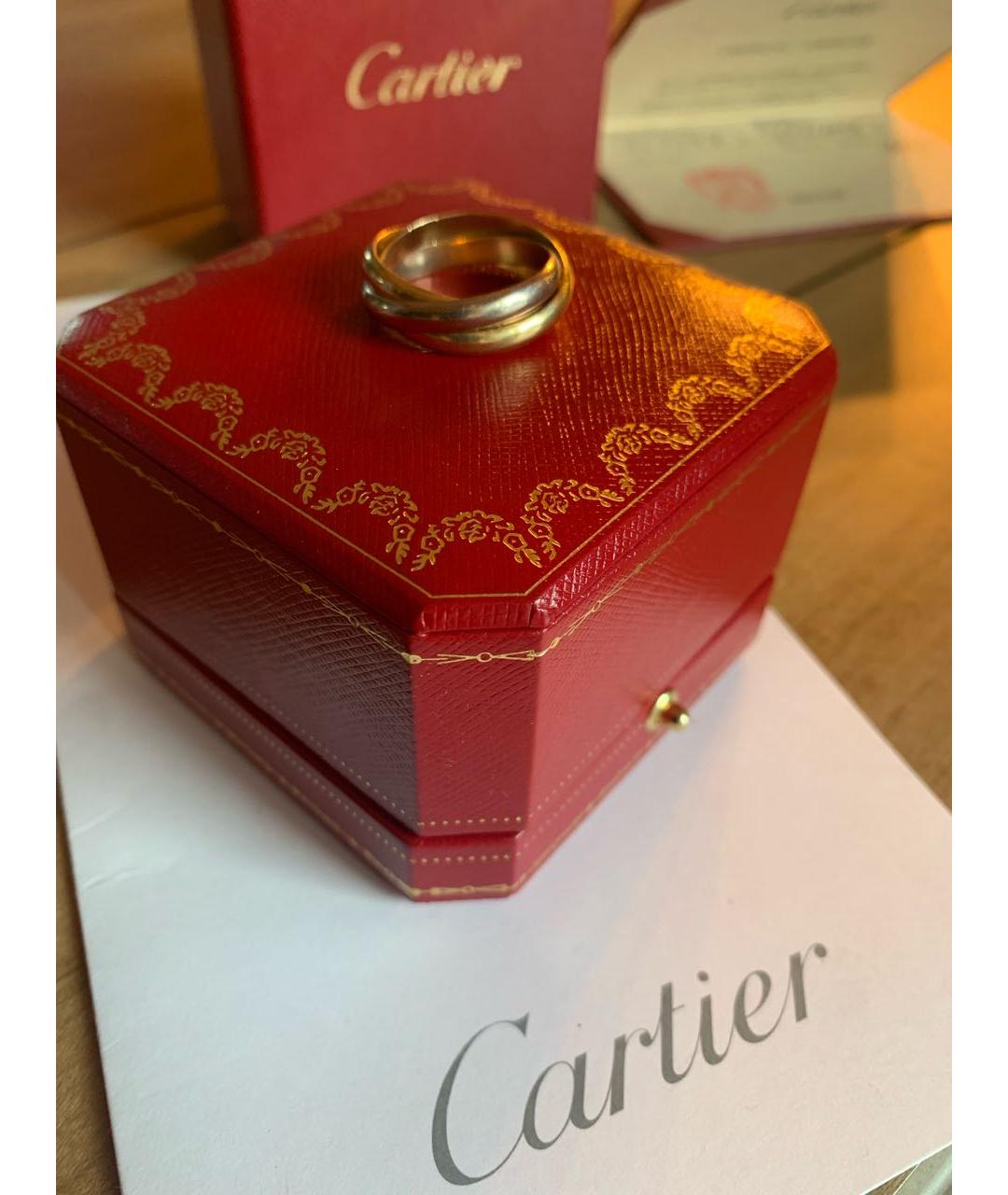 CARTIER Белое кольцо из белого золота, фото 4