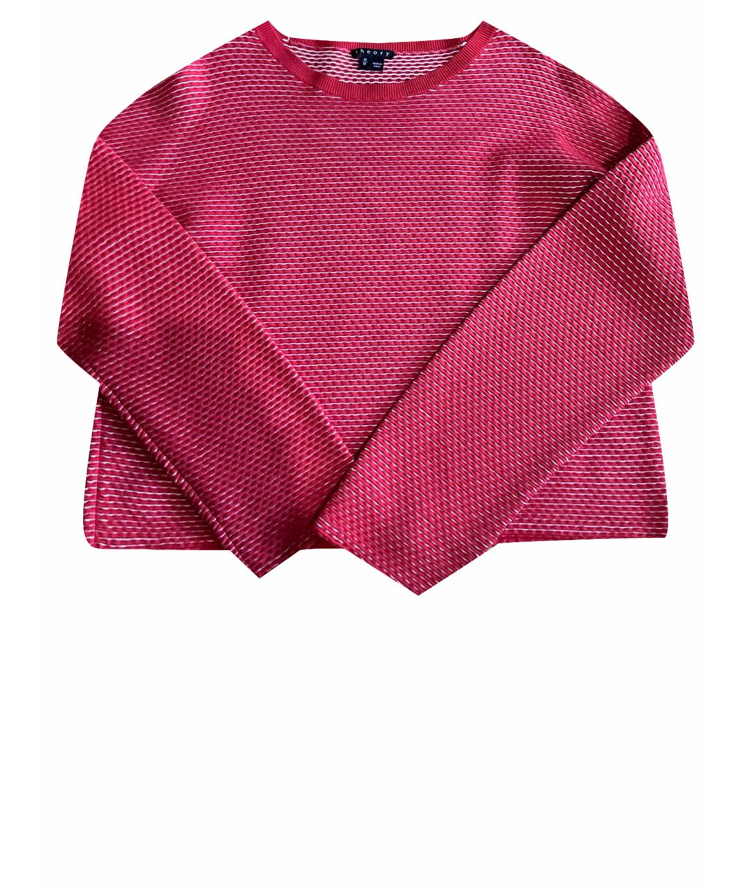 THEORY Красный джемпер / свитер, фото 1