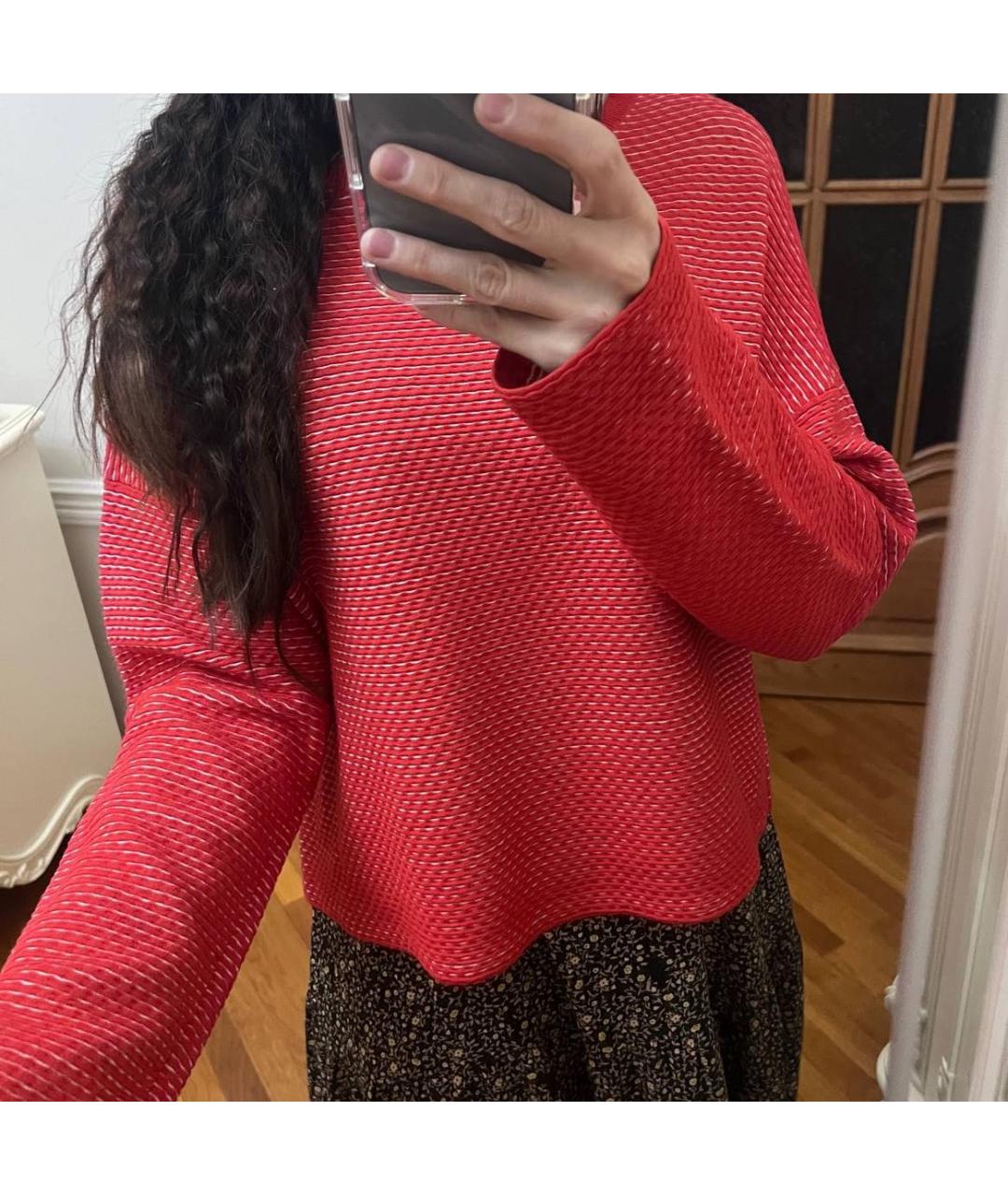 THEORY Красный джемпер / свитер, фото 7