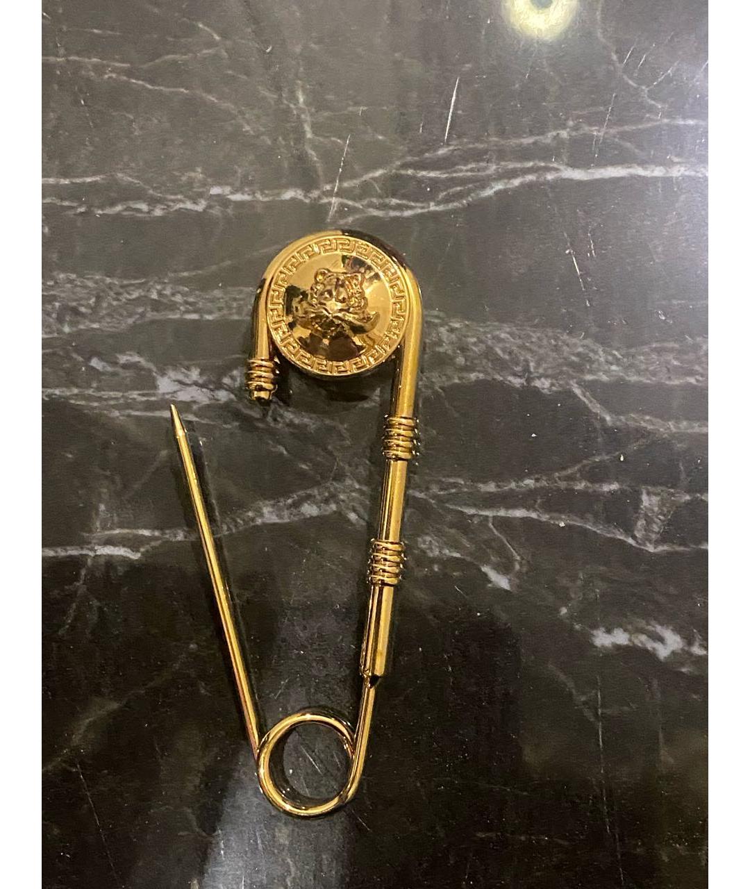 VERSACE Золотая булавка / брошь, фото 7