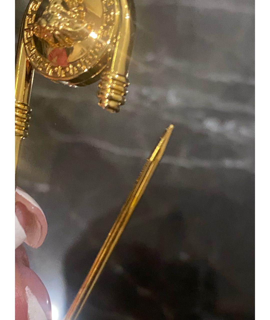 VERSACE Золотая булавка / брошь, фото 3