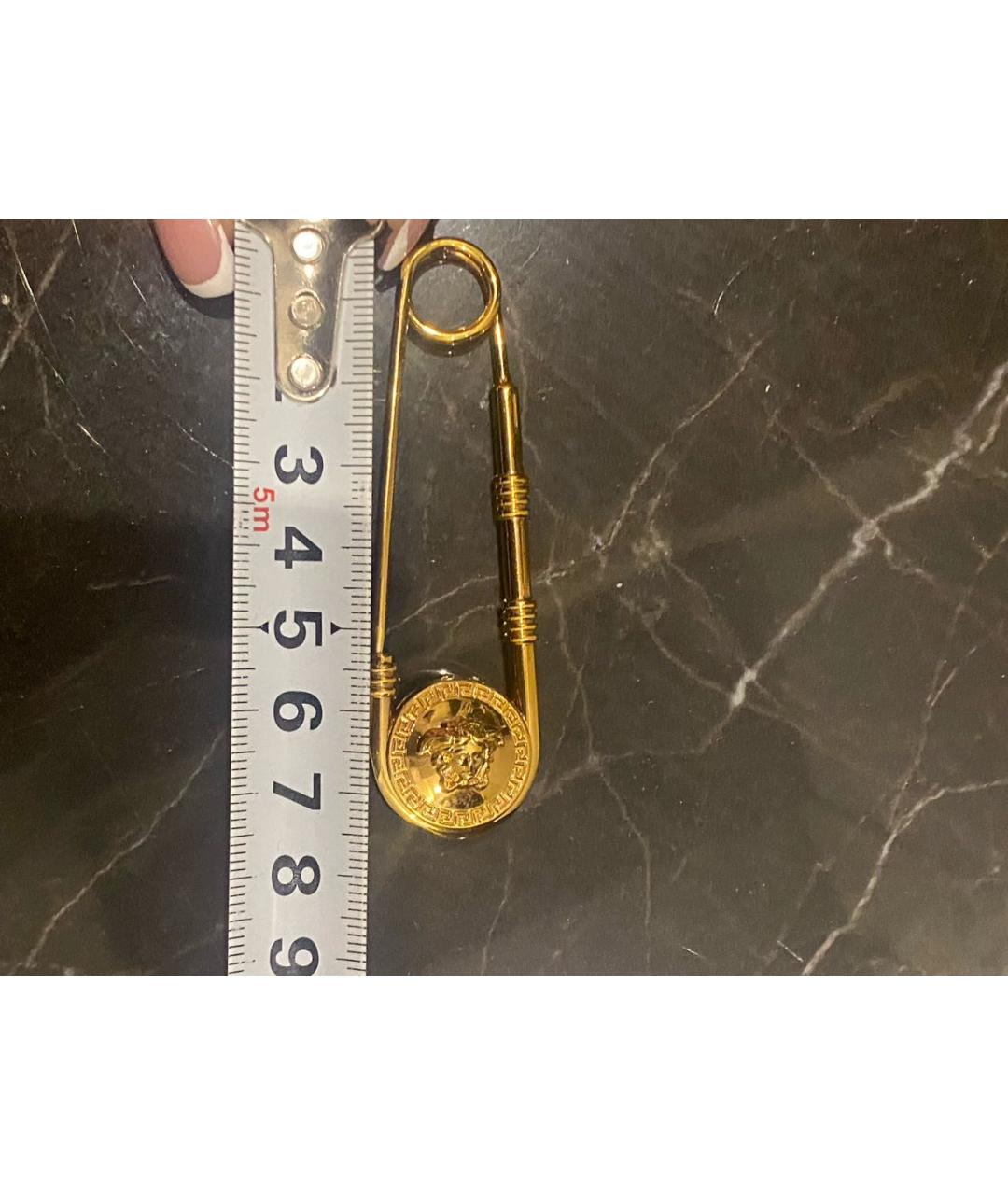 VERSACE Золотая булавка / брошь, фото 5