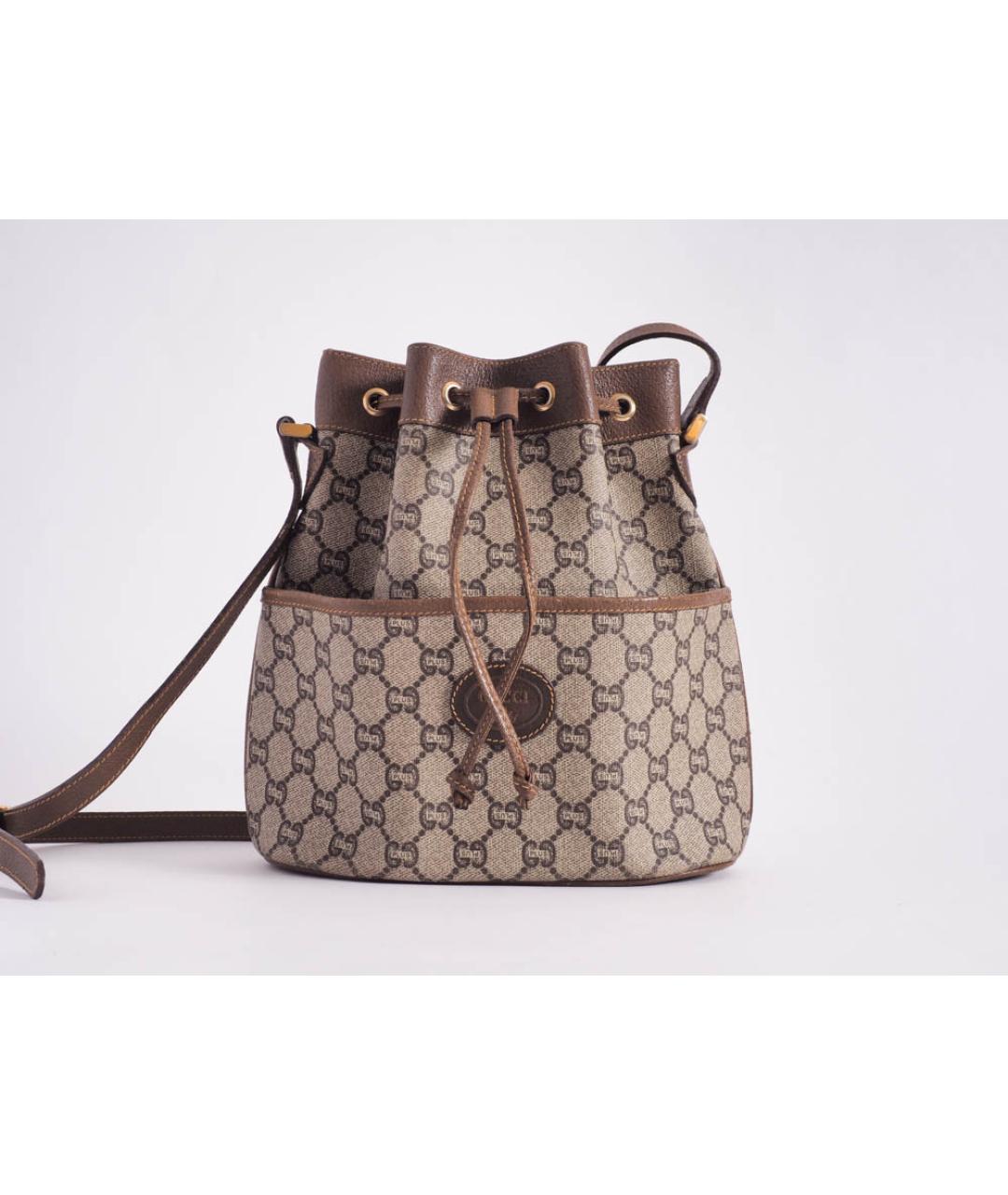 GUCCI Коричневая сумка тоут, фото 10