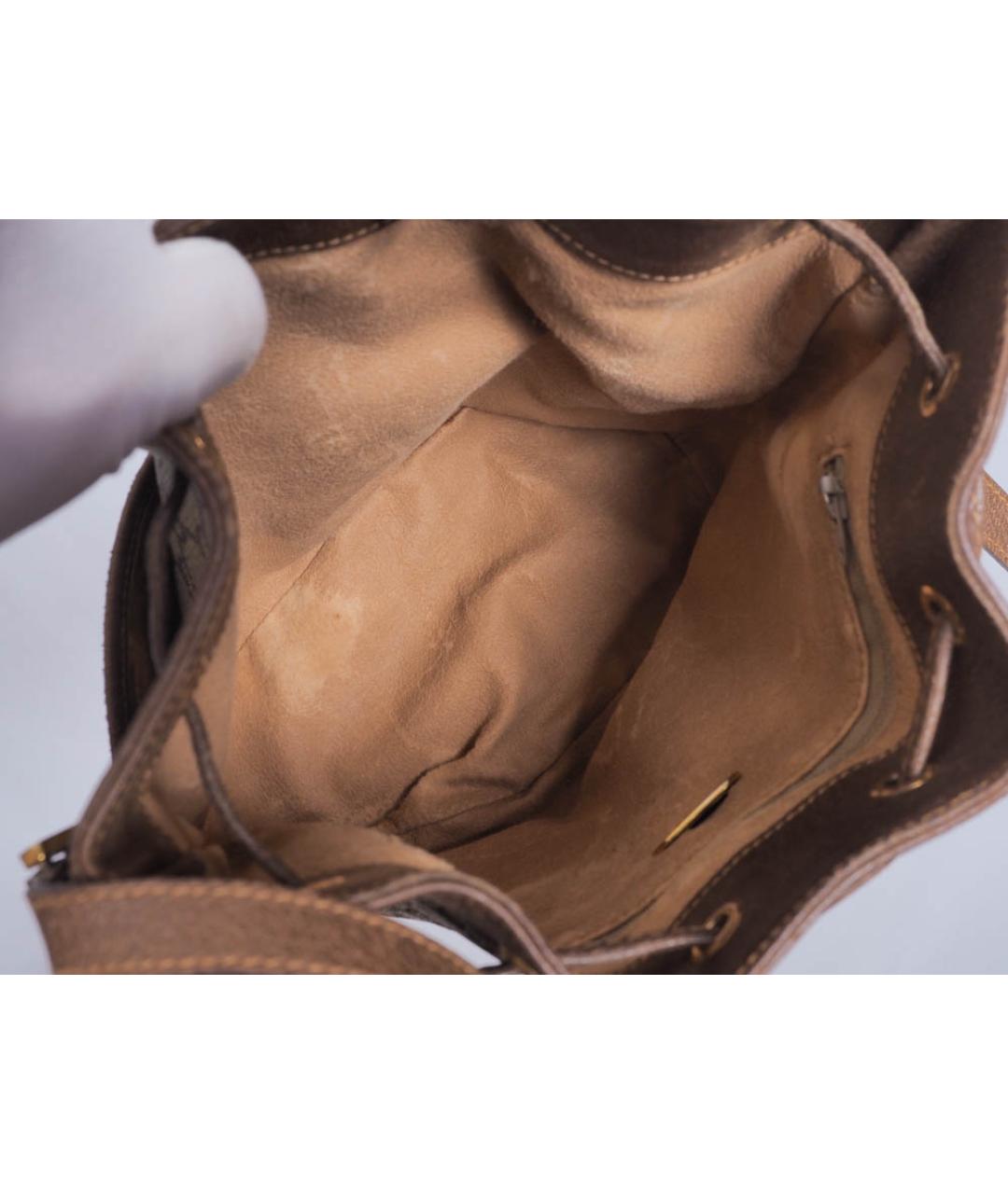 GUCCI Коричневая сумка тоут, фото 9