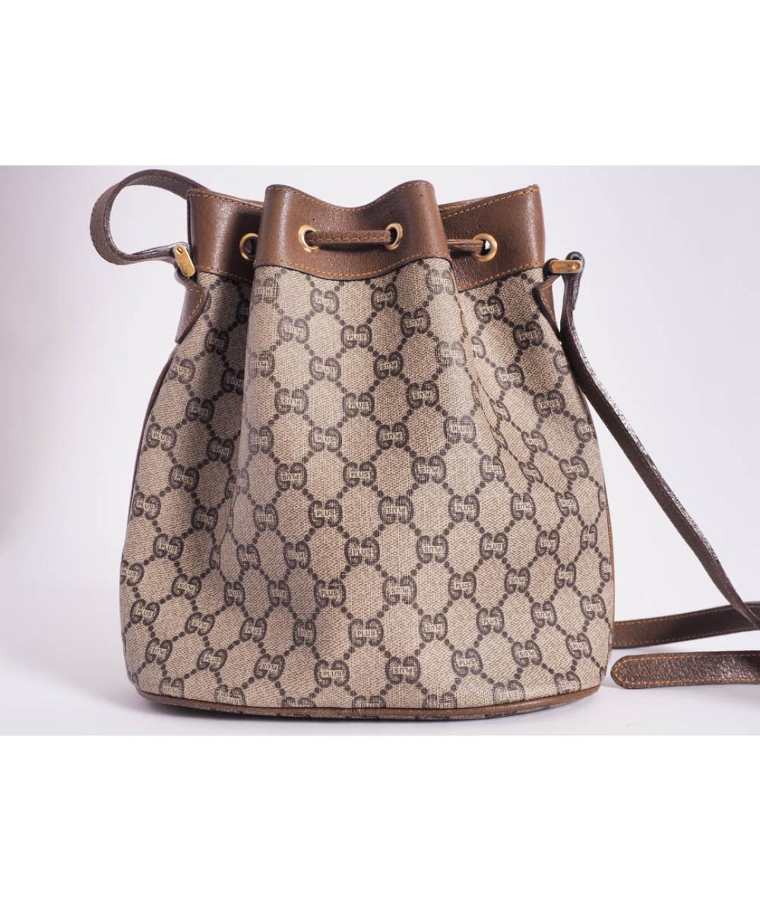 GUCCI Коричневая сумка тоут, фото 2