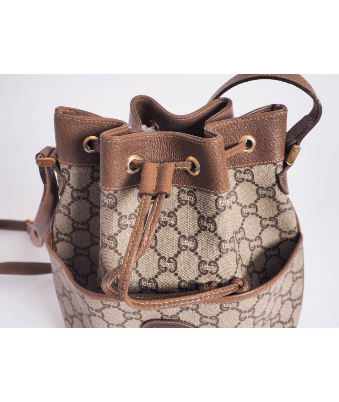 GUCCI Коричневая сумка тоут, фото 6