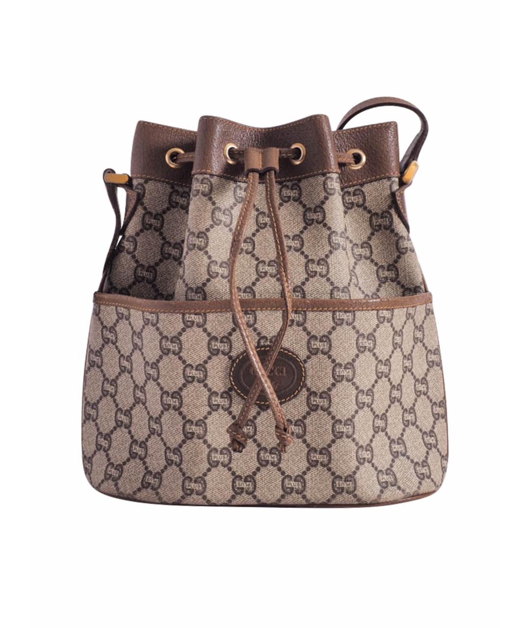 GUCCI Коричневая сумка тоут, фото 1