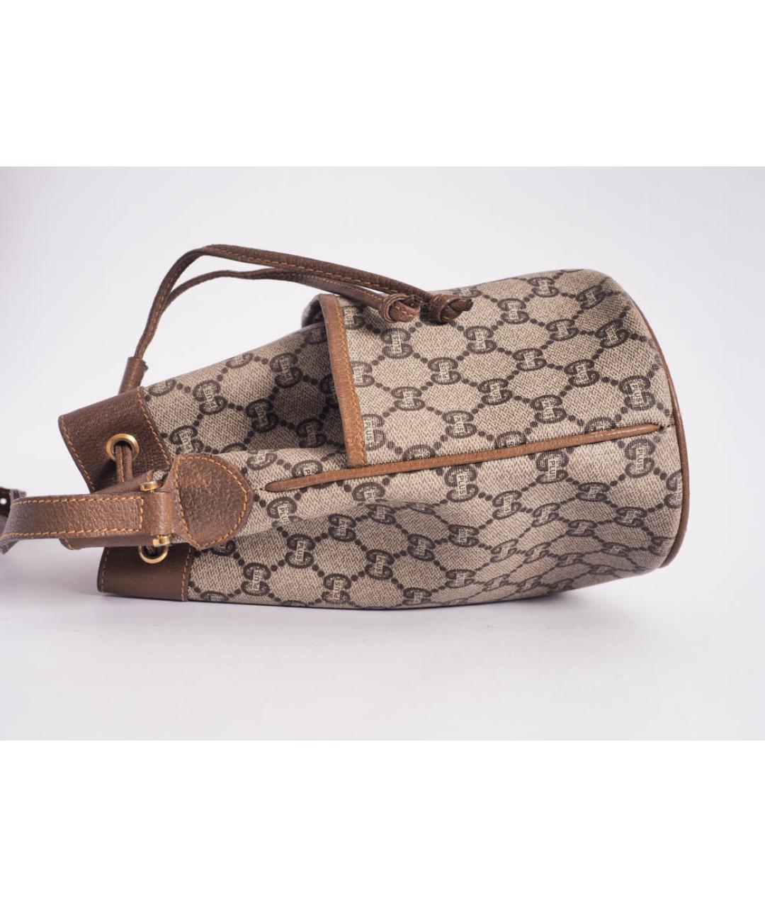 GUCCI Коричневая сумка тоут, фото 4