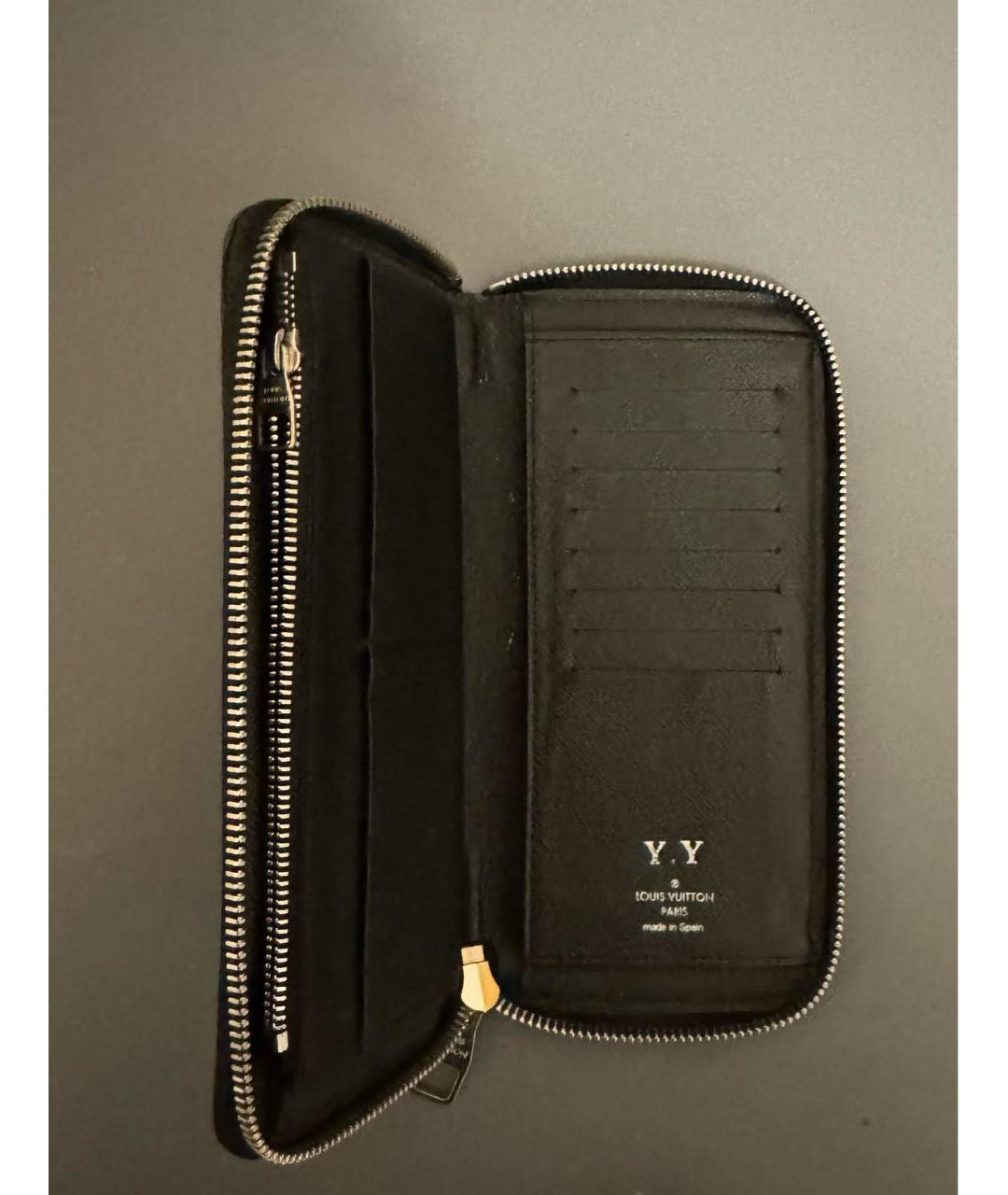 LOUIS VUITTON Черный кошелек, фото 2