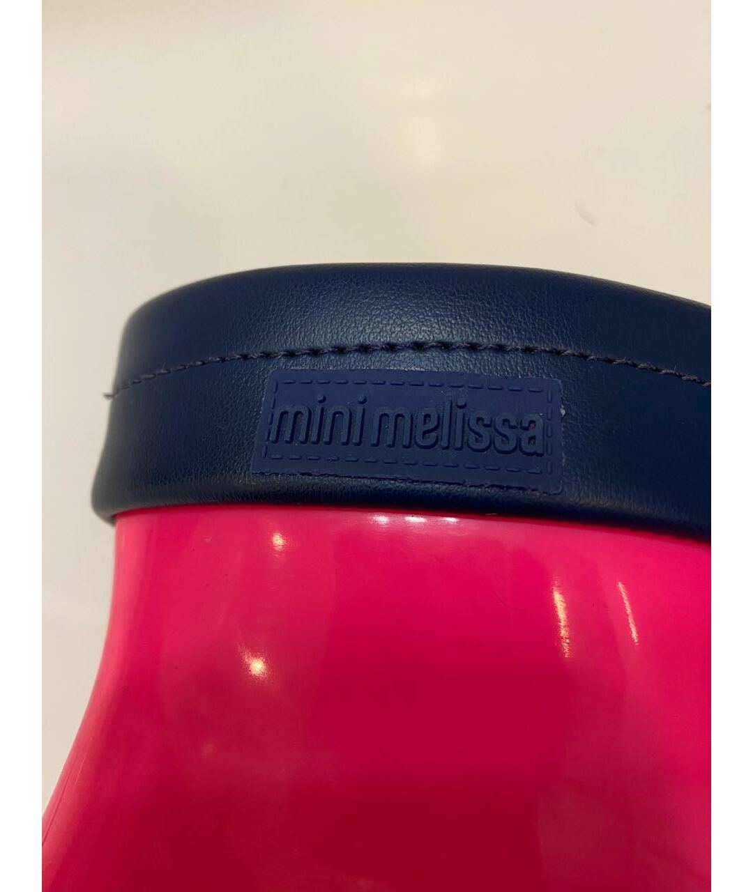 MINI MELISSA Розовые резиновые сапоги, фото 6
