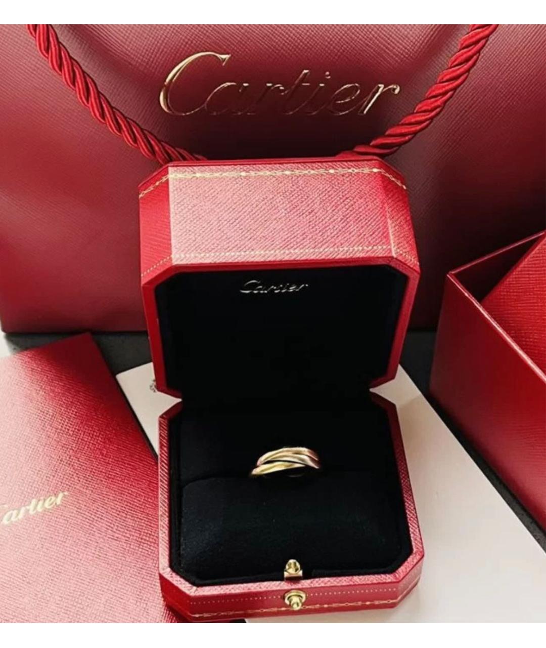 CARTIER Желтое кольцо из розового золота, фото 2