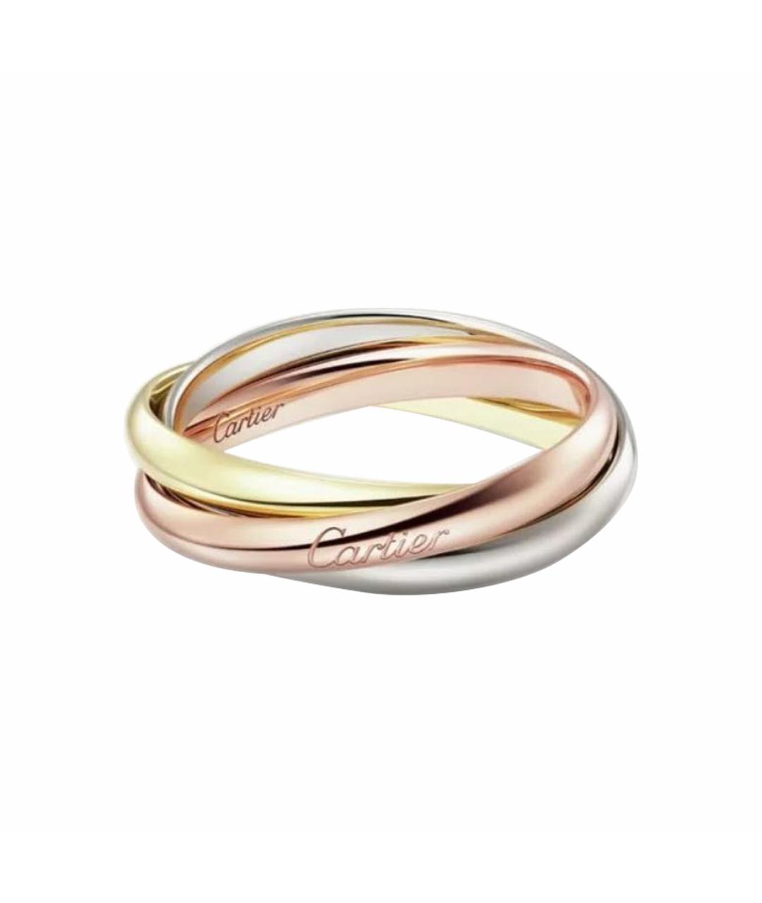 CARTIER Желтое кольцо из розового золота, фото 1