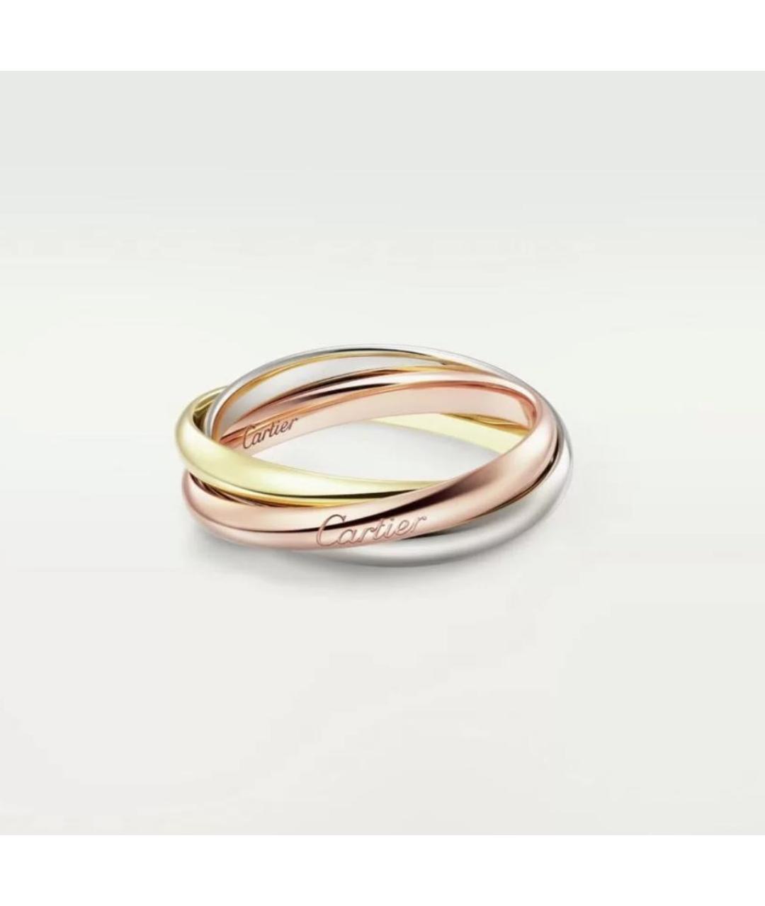 CARTIER Желтое кольцо из розового золота, фото 3