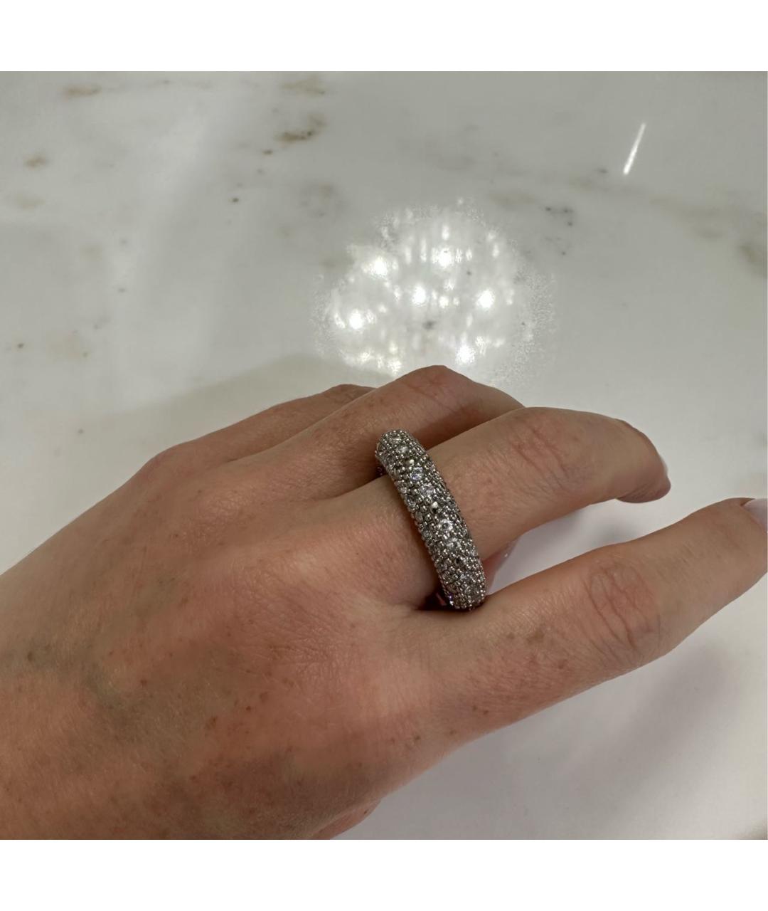 JIL SANDER Серебряное латунное кольцо, фото 3