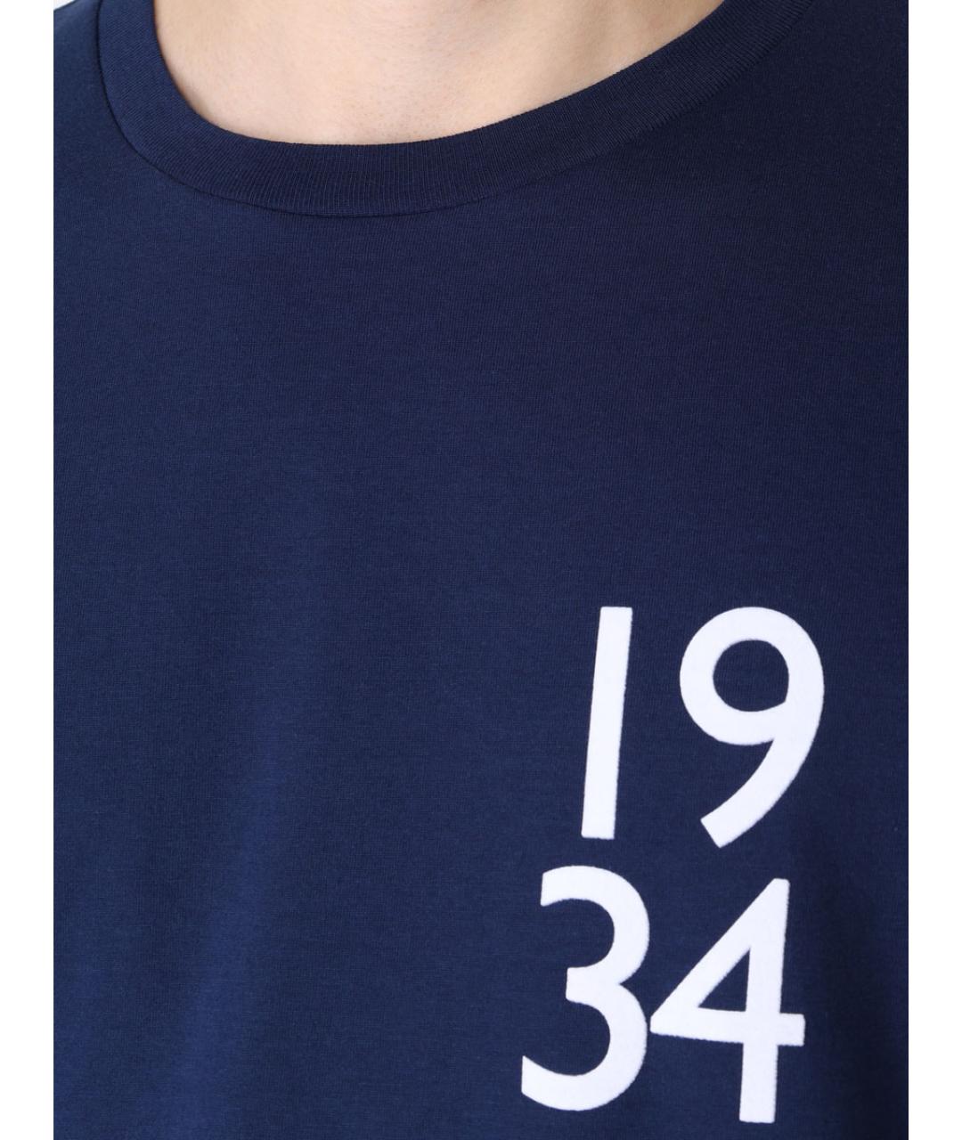 CANALI Синяя футболка, фото 5