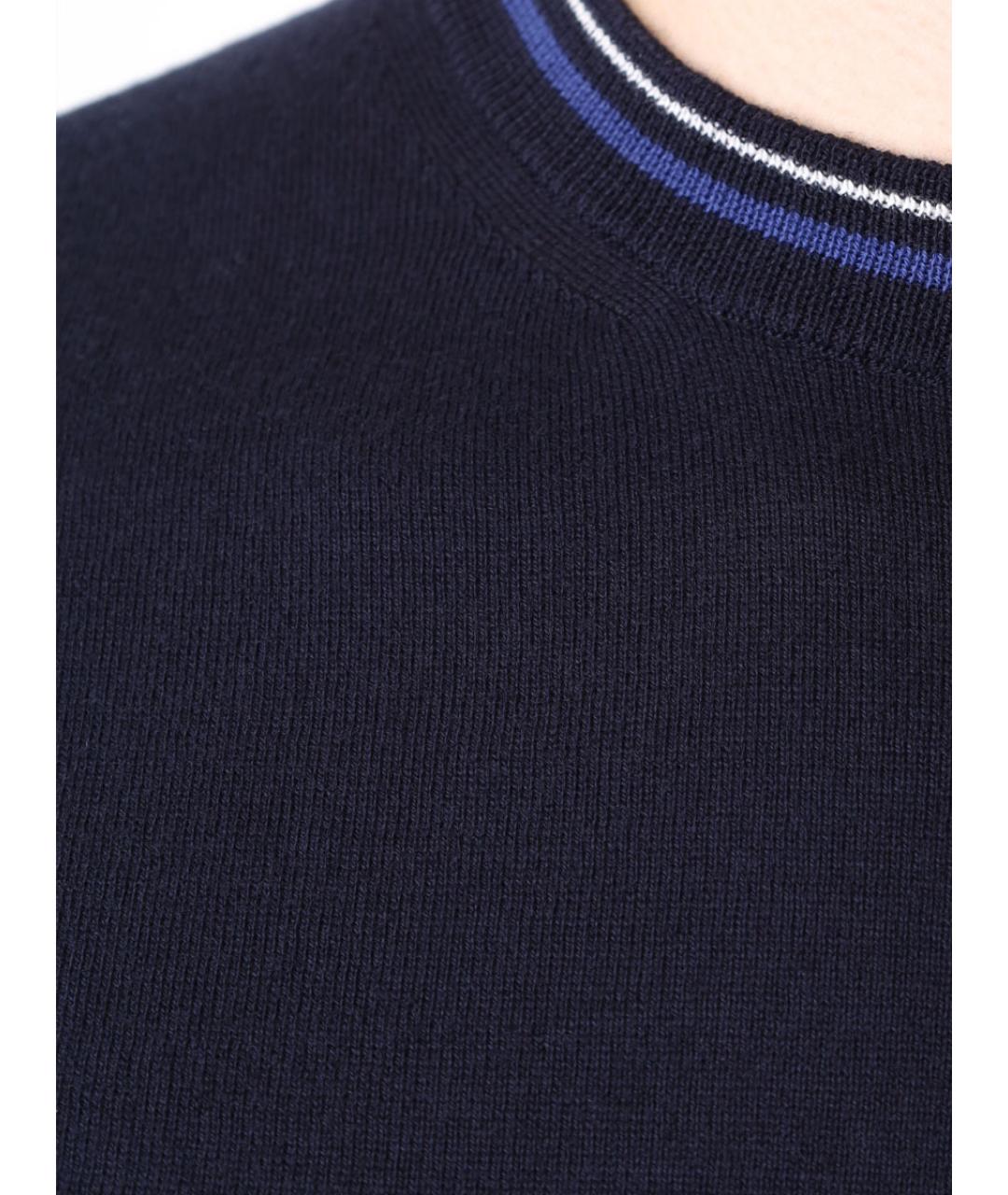 CANALI Синяя футболка, фото 6