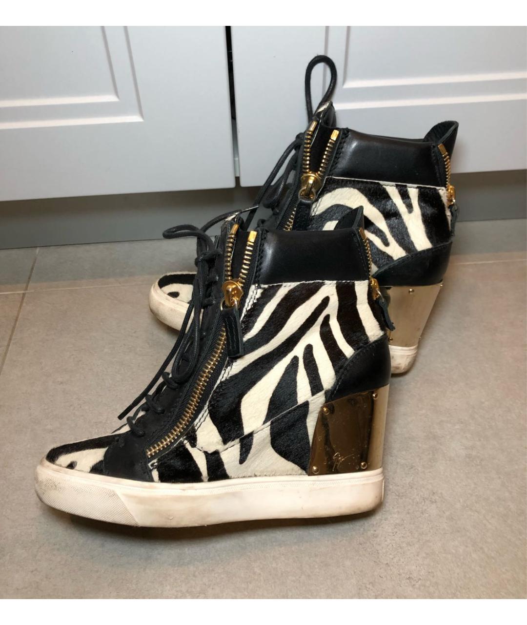 GIUSEPPE ZANOTTI DESIGN Мульти текстильные ботильоны, фото 5