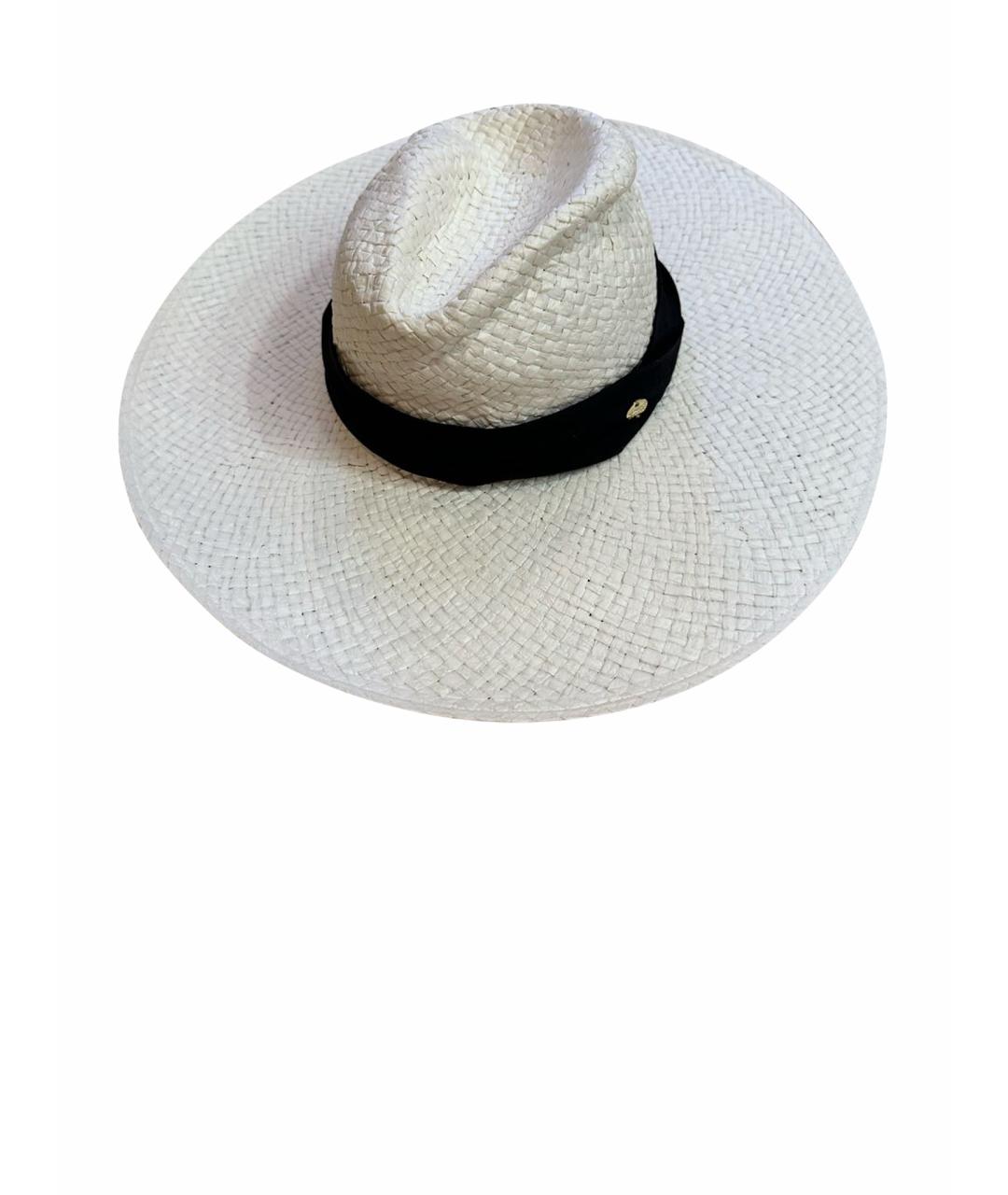 MELISSA ODABASH Белая соломенная шляпа, фото 1