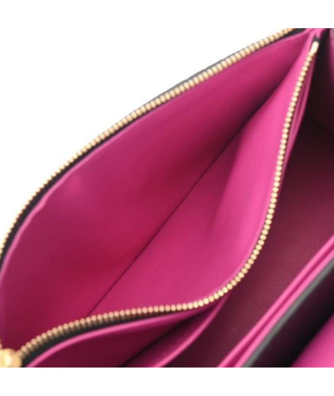 LOUIS VUITTON Черная кожаная сумка с короткими ручками, фото 4