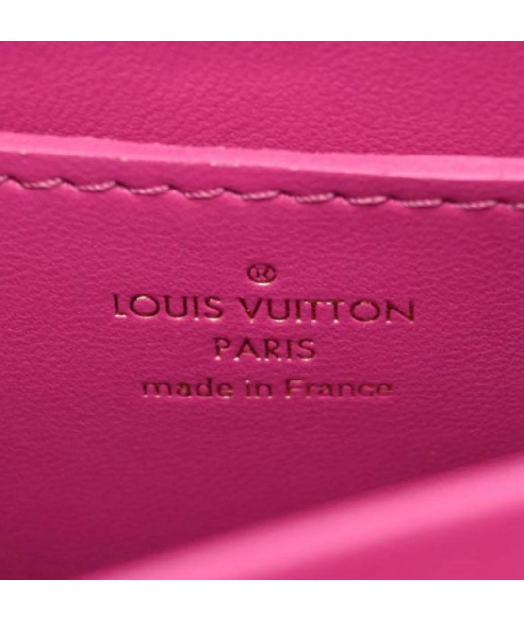 LOUIS VUITTON Черная кожаная сумка с короткими ручками, фото 3