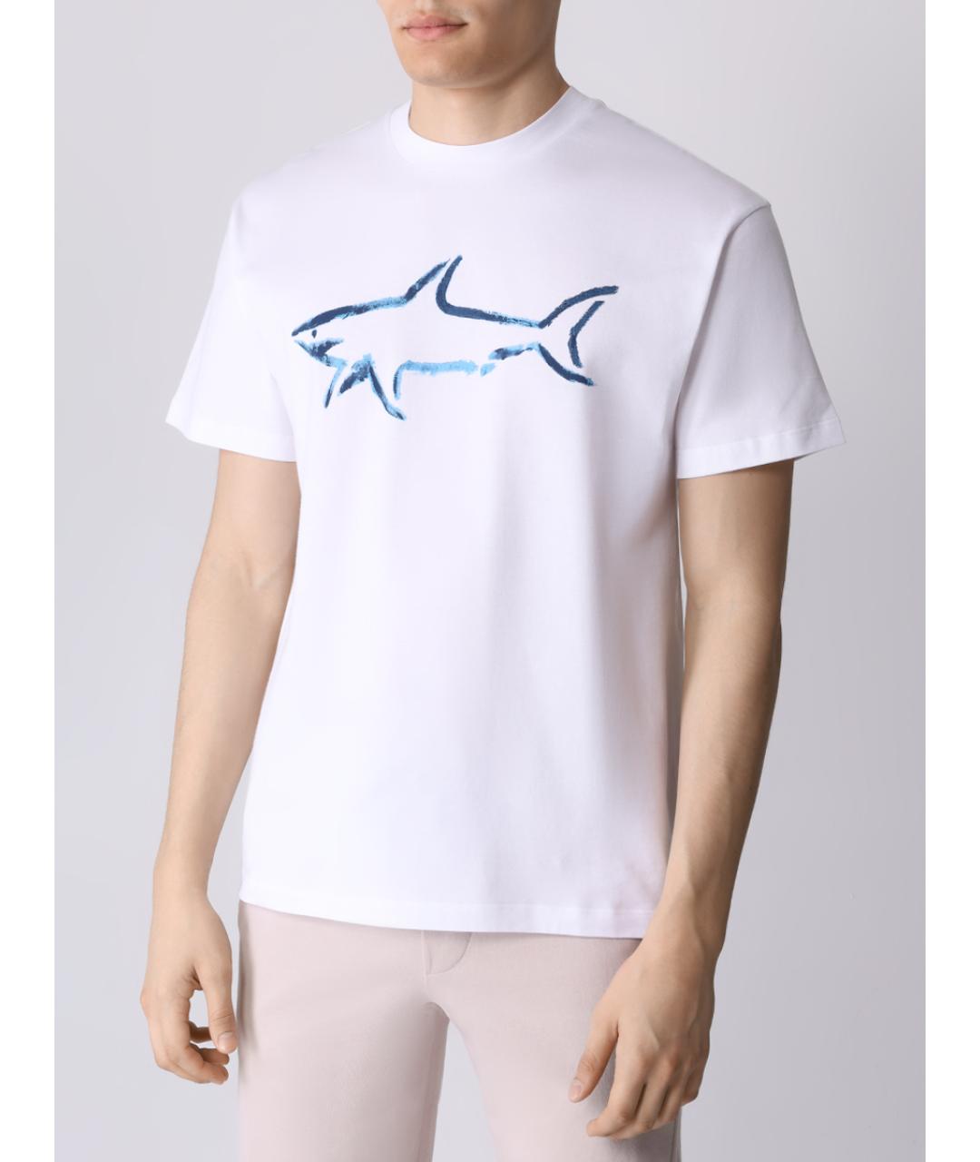 PAUL & SHARK Белая футболка, фото 4