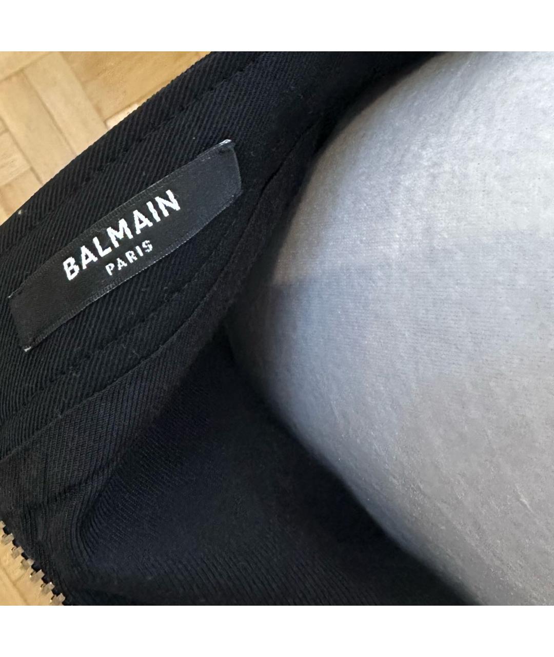 BALMAIN Черная юбка миди, фото 3