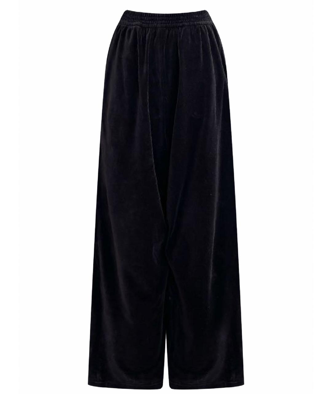 BALENCIAGA Черная бархатная пижама, фото 1